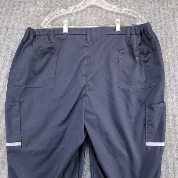 FedEx Stan Herman Image Authority Men's Reflective Pants Blue 22-35 Actual 39x27 - Picture 3 of 10